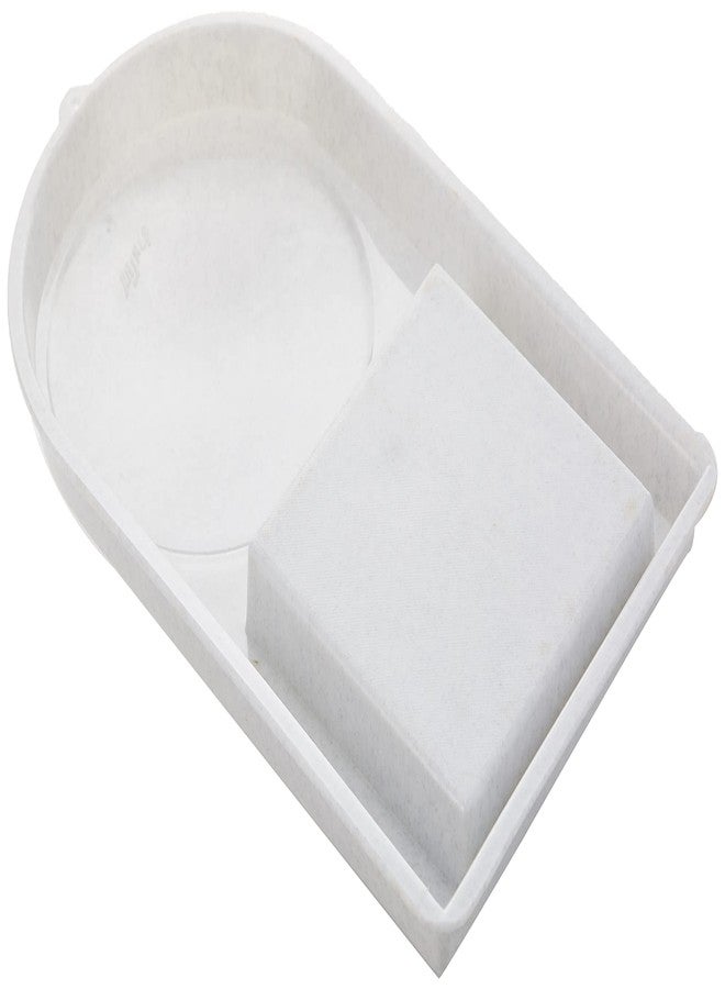 Anjali Plastic - CT02 Vegetable Cutting Tray Large, White - Image 1